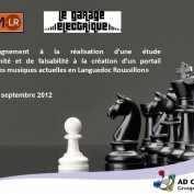 Etude d’opportunité et de faisabilité pour la création d’un portail des Musiques Actuelles de notre région